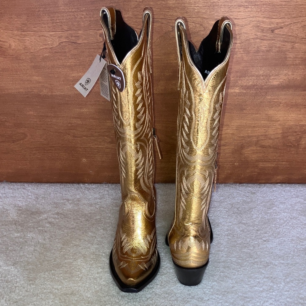 Ariat Shimmering Gold Cowboy Boots